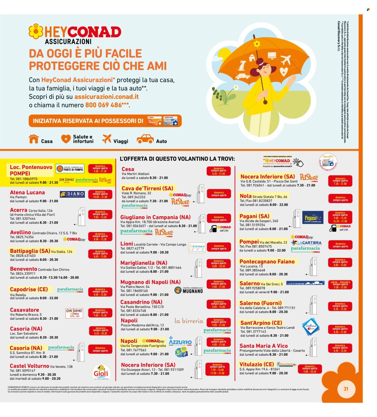 Volantino Conad Superstore - 7/5/2025 - 18/5/2025. Pagina 1