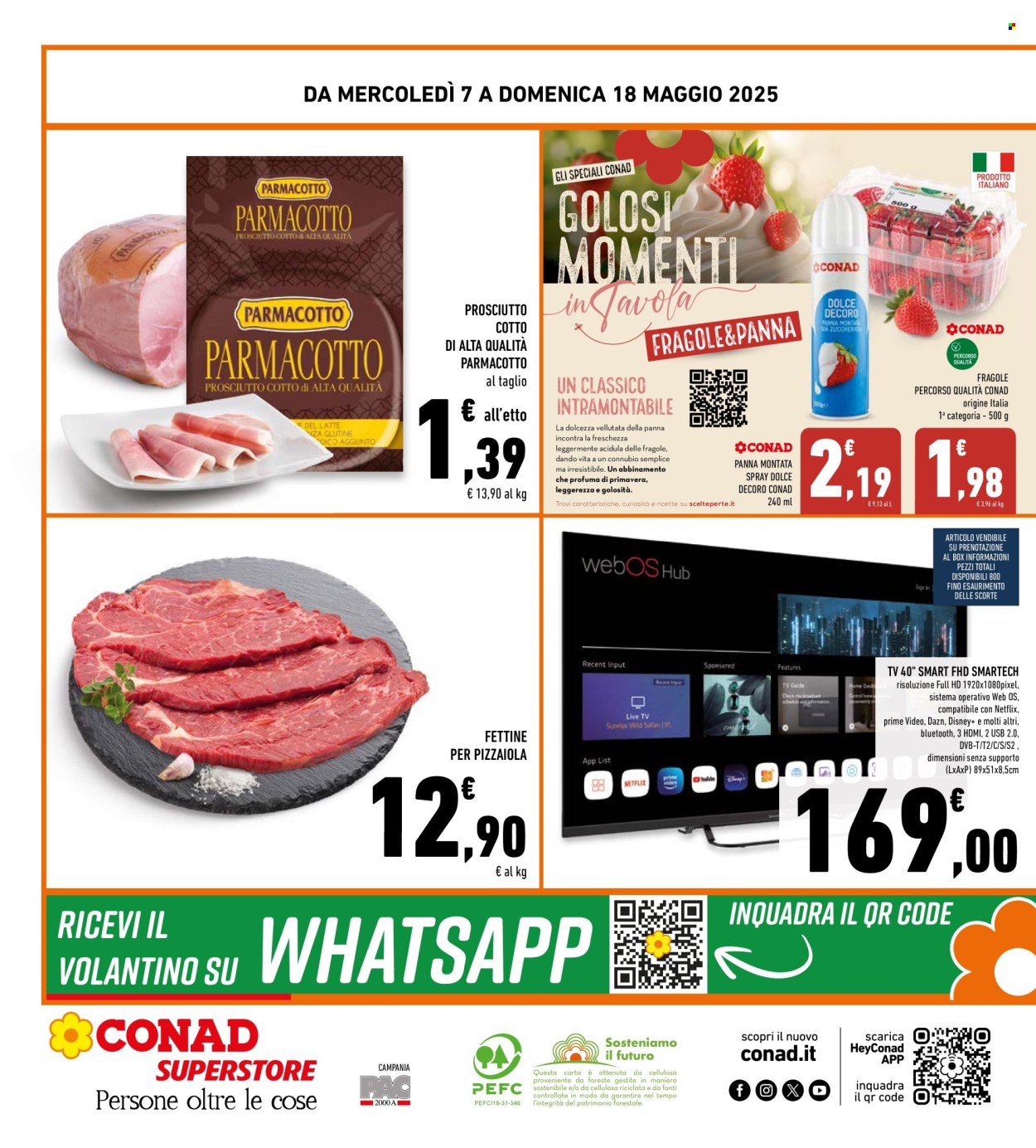 Volantino Conad Superstore - 7/5/2025 - 18/5/2025. Pagina 1
