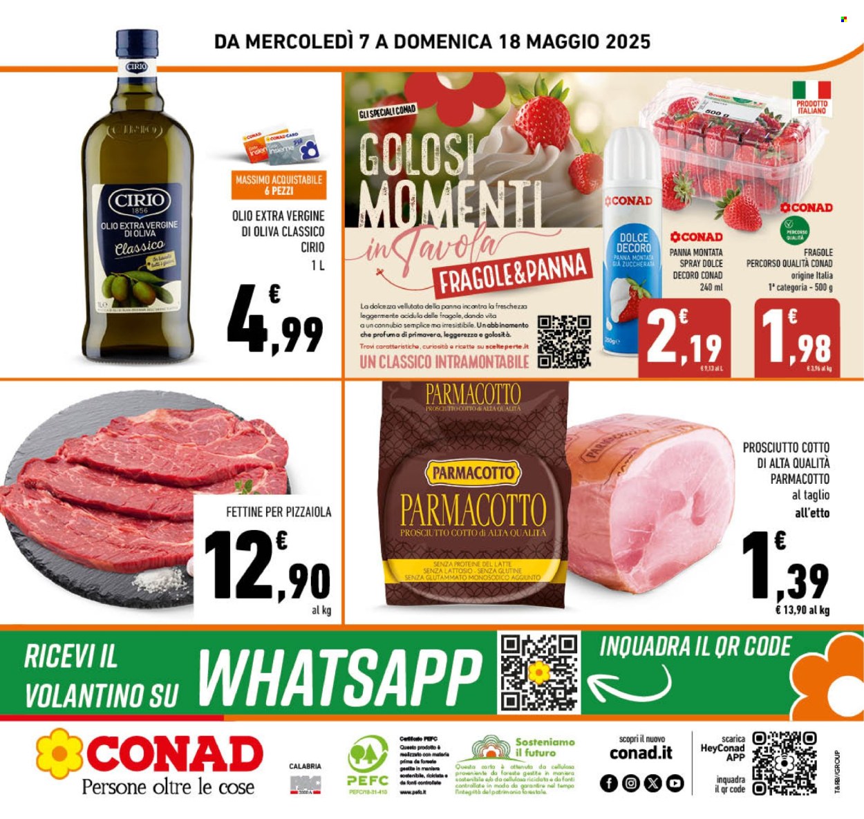 Volantino Conad - 7/5/2025 - 18/5/2025. Pagina 1