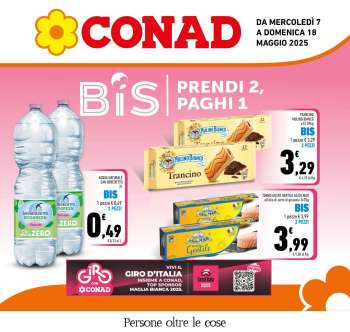 Volantino Conad - 7/5/2025 - 18/5/2025.