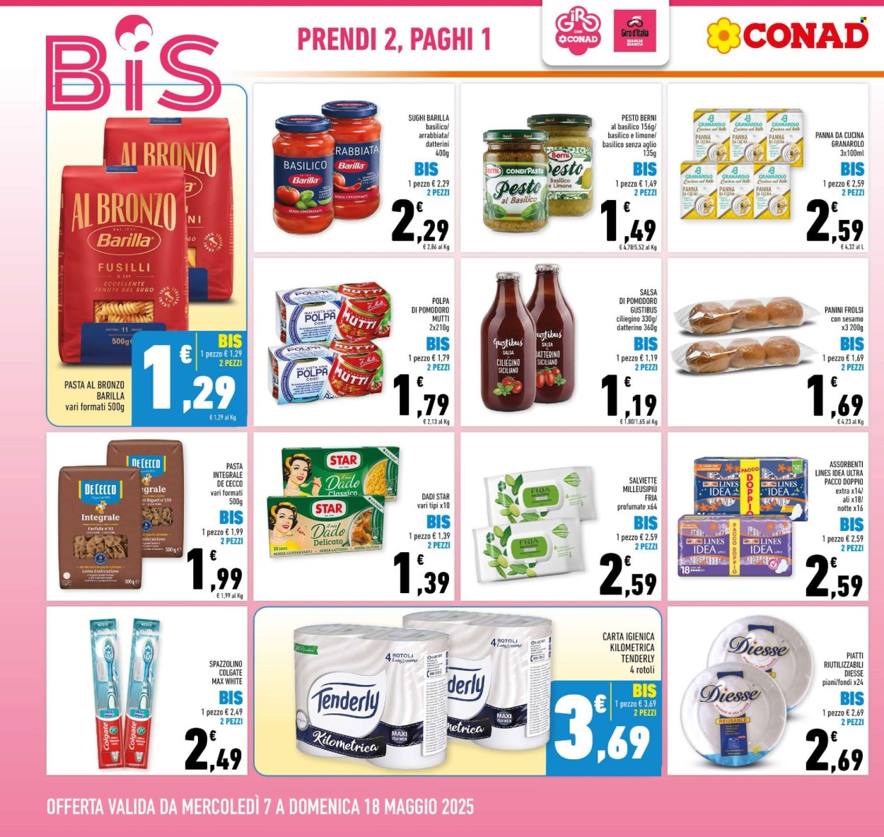 Volantino Conad - 7/5/2025 - 18/5/2025. Pagina 1