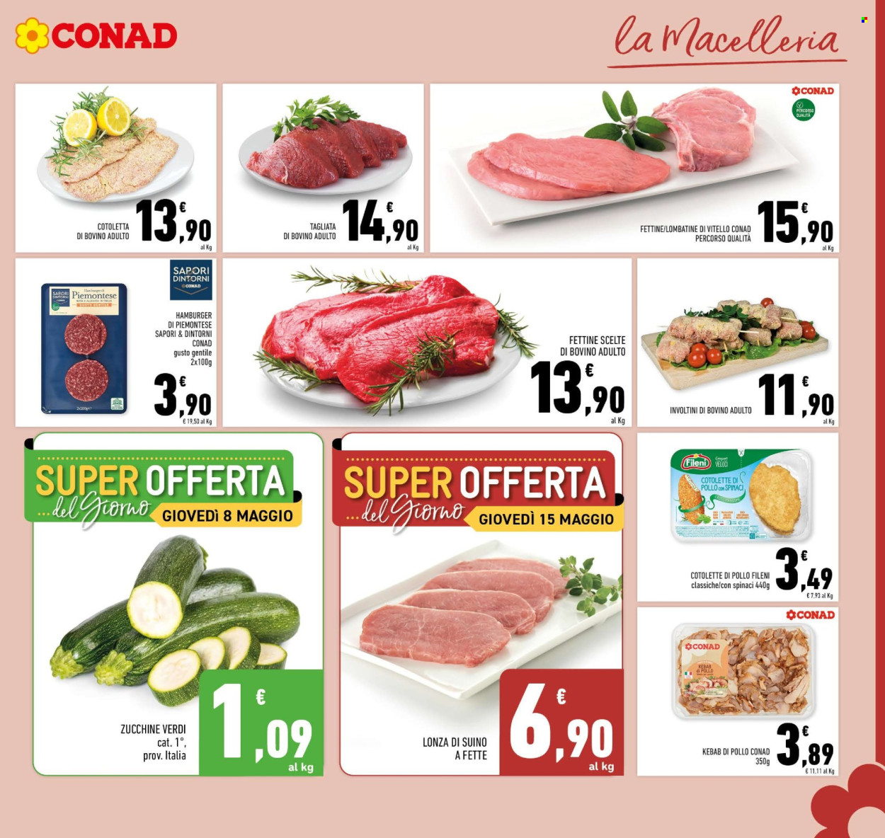 Volantino Conad - 7/5/2025 - 18/5/2025. Pagina 1