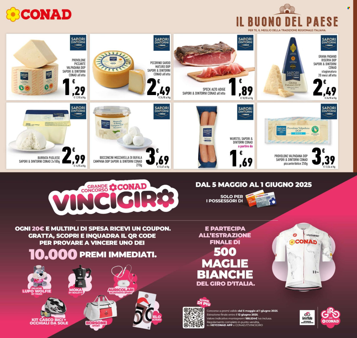 Volantino Conad - 7/5/2025 - 18/5/2025. Pagina 1
