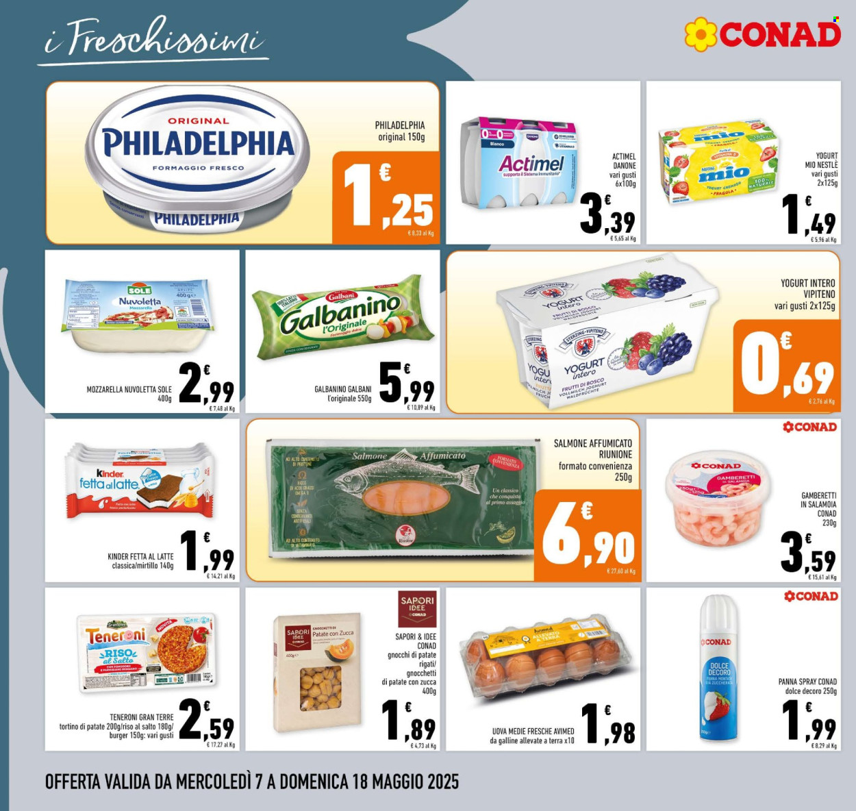 Volantino Conad - 7/5/2025 - 18/5/2025. Pagina 1