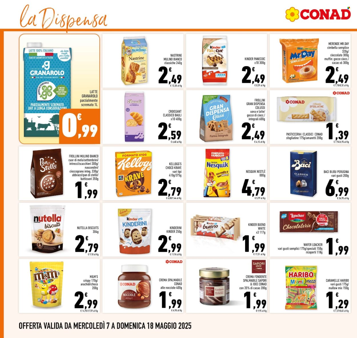Volantino Conad - 7/5/2025 - 18/5/2025. Pagina 1