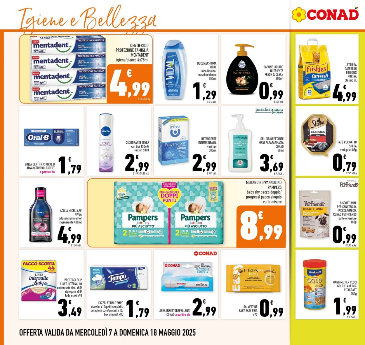 Volantino Conad - 7/5/2025 - 18/5/2025. Pagina 1