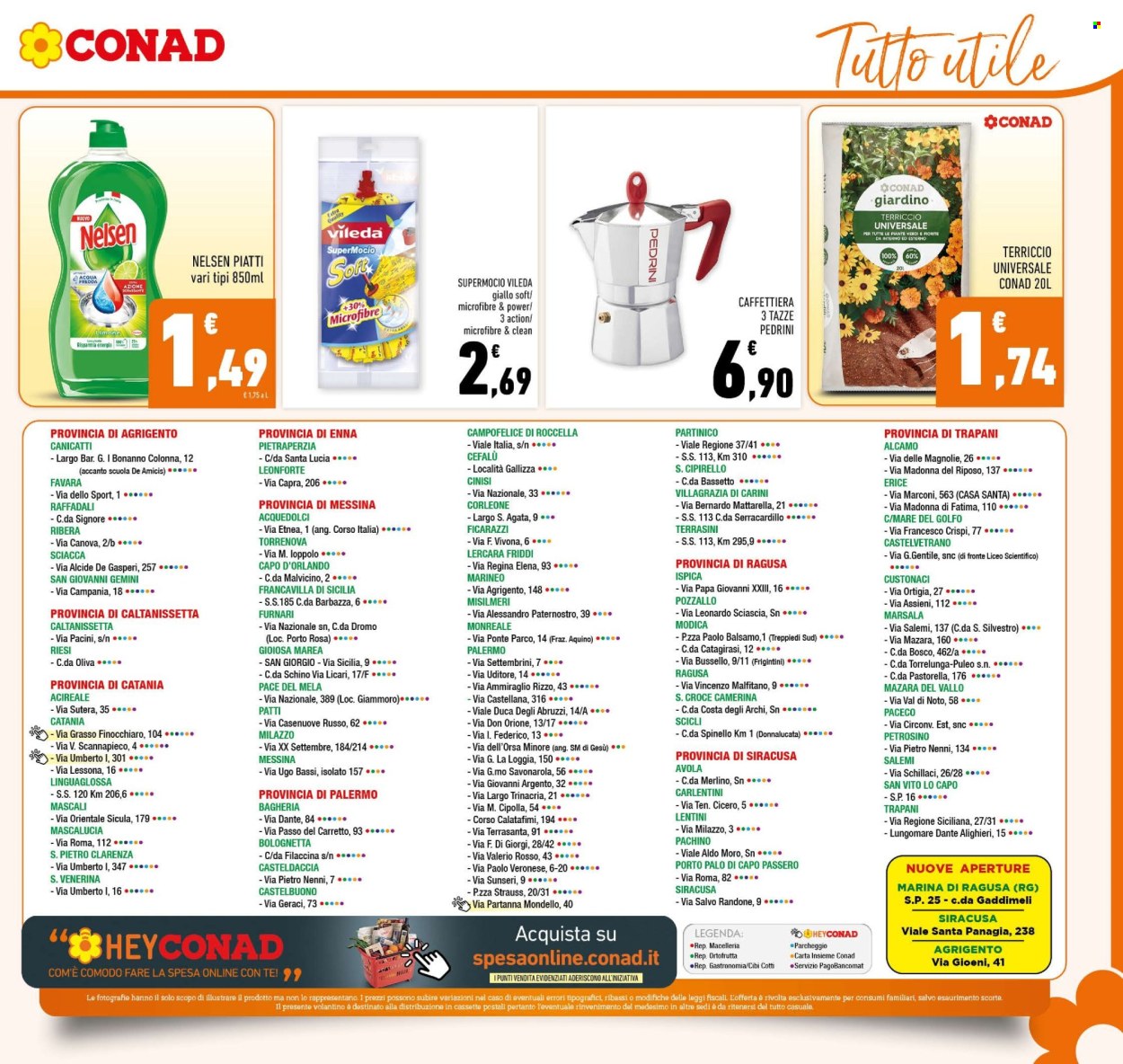 Volantino Conad - 7/5/2025 - 18/5/2025. Pagina 1