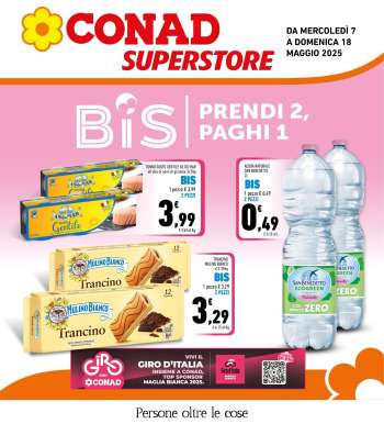 Volantino Conad Superstore - 7/5/2025 - 18/5/2025.