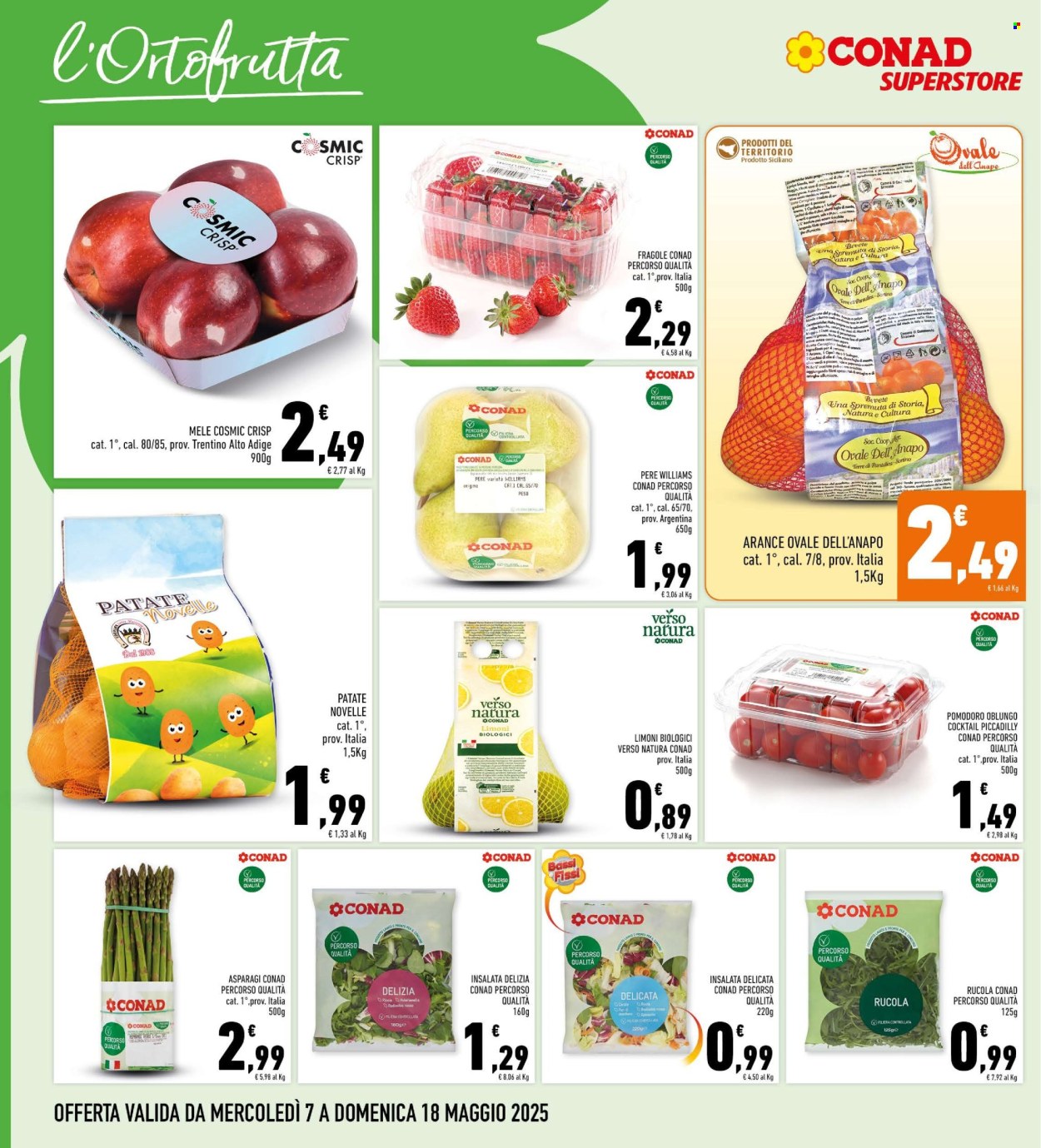 Volantino Conad Superstore - 7/5/2025 - 18/5/2025. Pagina 1