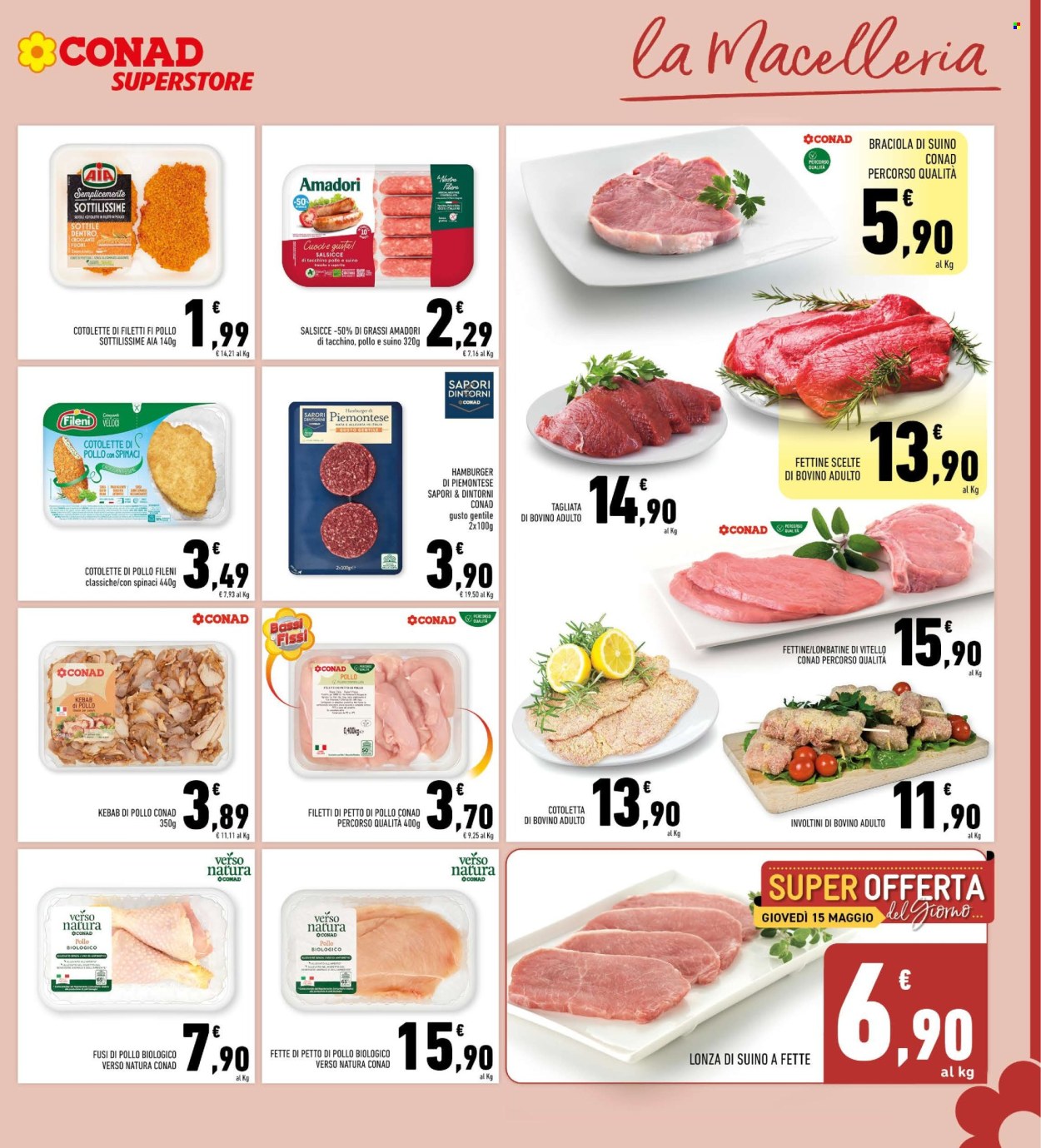 Volantino Conad Superstore - 7/5/2025 - 18/5/2025. Pagina 1
