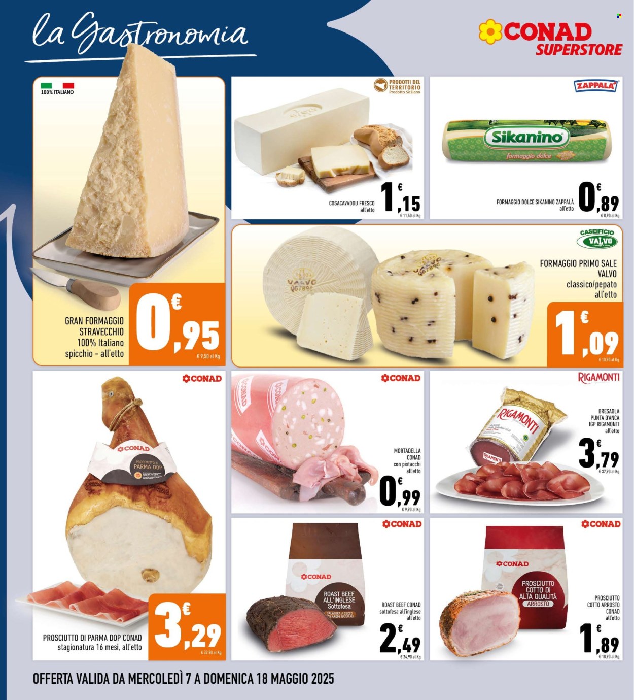 Volantino Conad Superstore - 7/5/2025 - 18/5/2025. Pagina 1