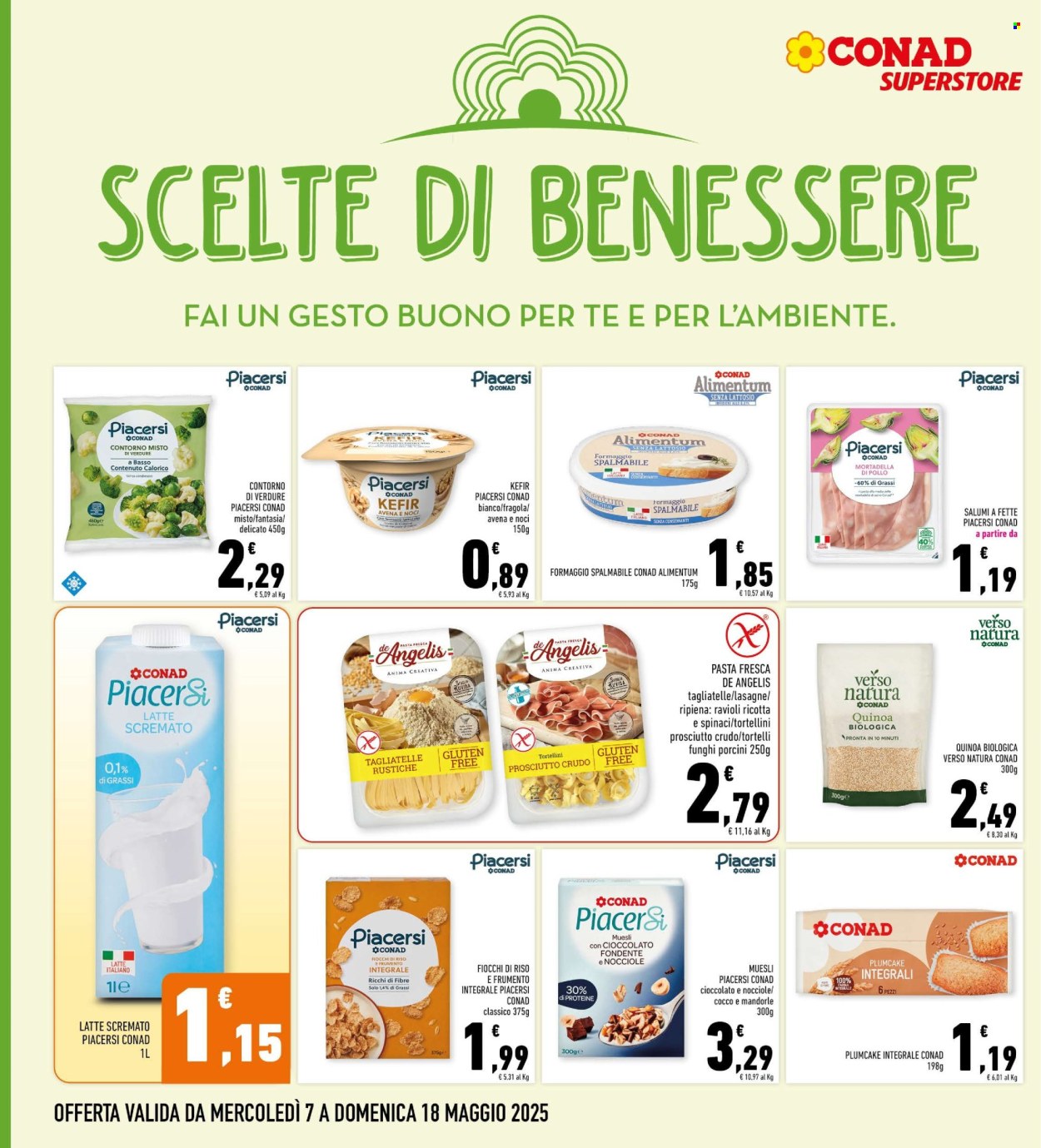 Volantino Conad Superstore - 7/5/2025 - 18/5/2025. Pagina 1