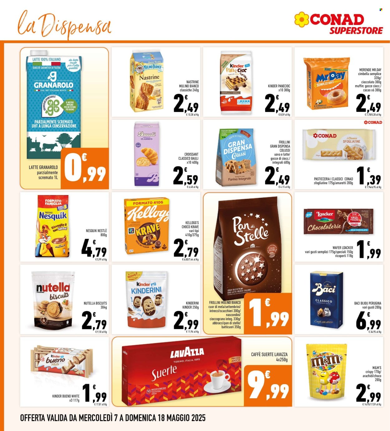 Volantino Conad Superstore - 7/5/2025 - 18/5/2025. Pagina 1