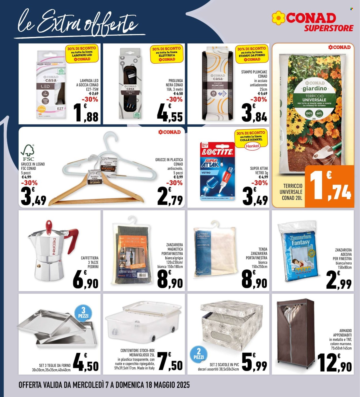 Volantino Conad Superstore - 7/5/2025 - 18/5/2025. Pagina 1