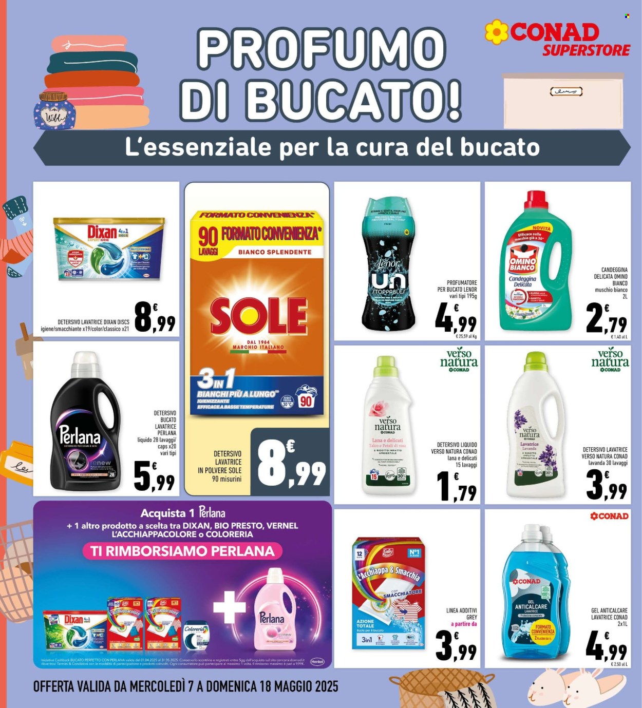 Volantino Conad Superstore - 7/5/2025 - 18/5/2025. Pagina 1