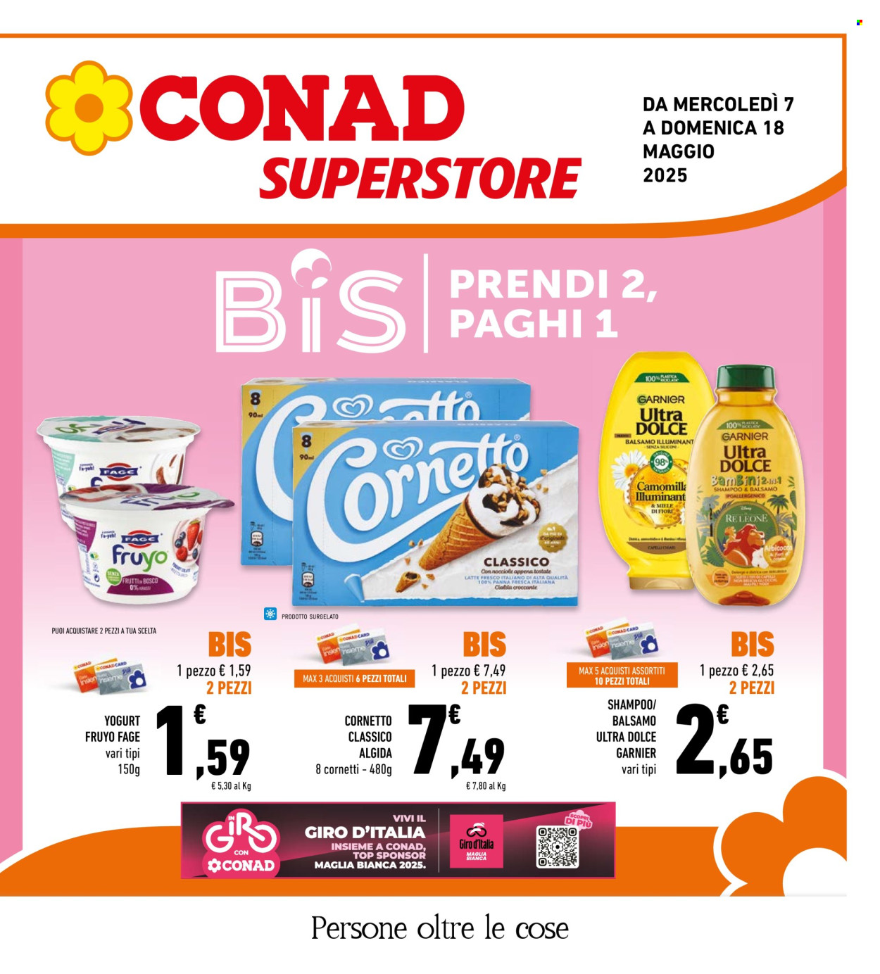 Volantino Conad Superstore - 7/5/2025 - 18/5/2025. Pagina 1