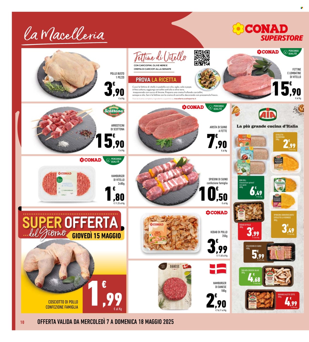 Volantino Conad Superstore - 7/5/2025 - 18/5/2025. Pagina 1