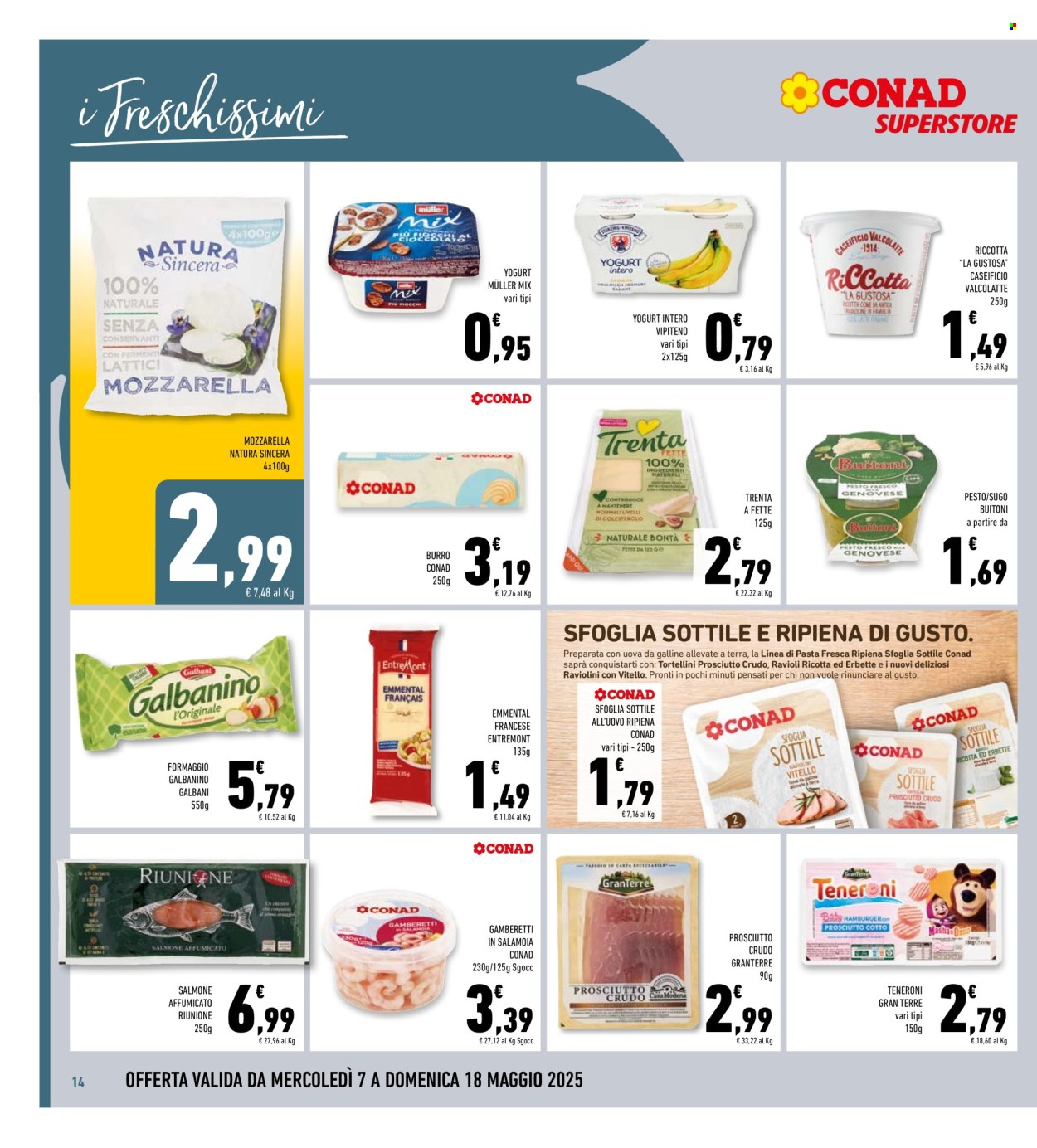 Volantino Conad Superstore - 7/5/2025 - 18/5/2025. Pagina 1