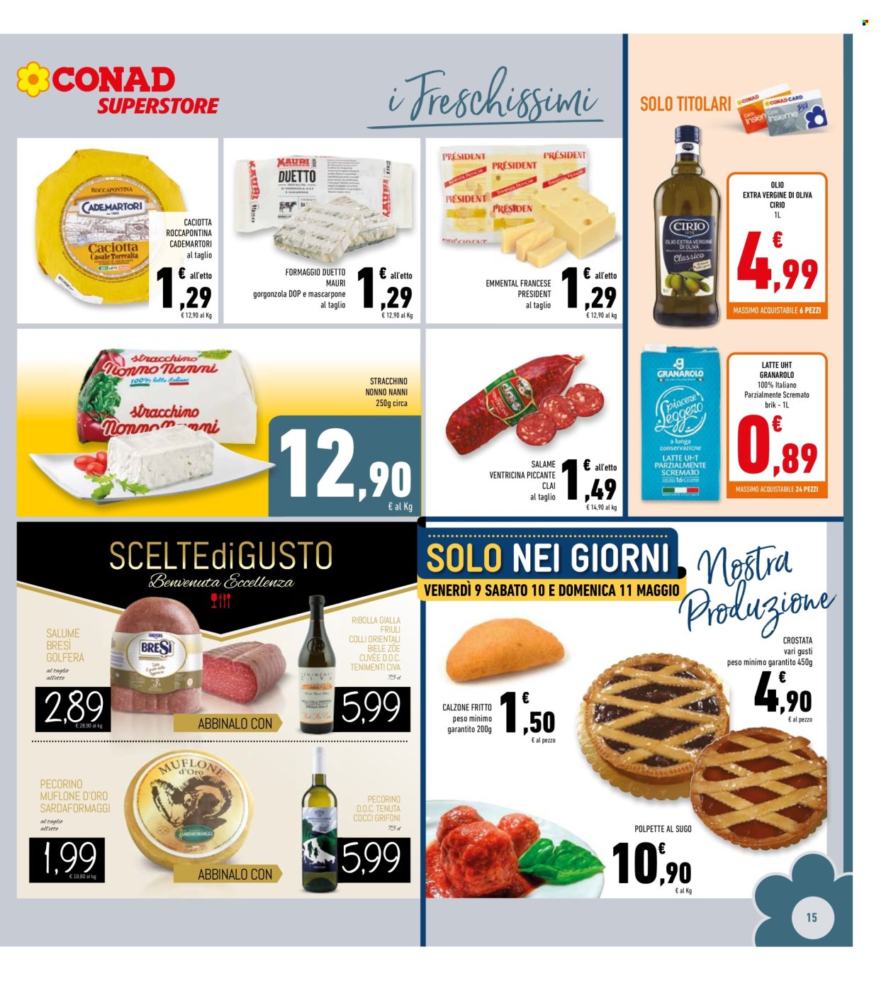 Volantino Conad Superstore - 7/5/2025 - 18/5/2025. Pagina 1