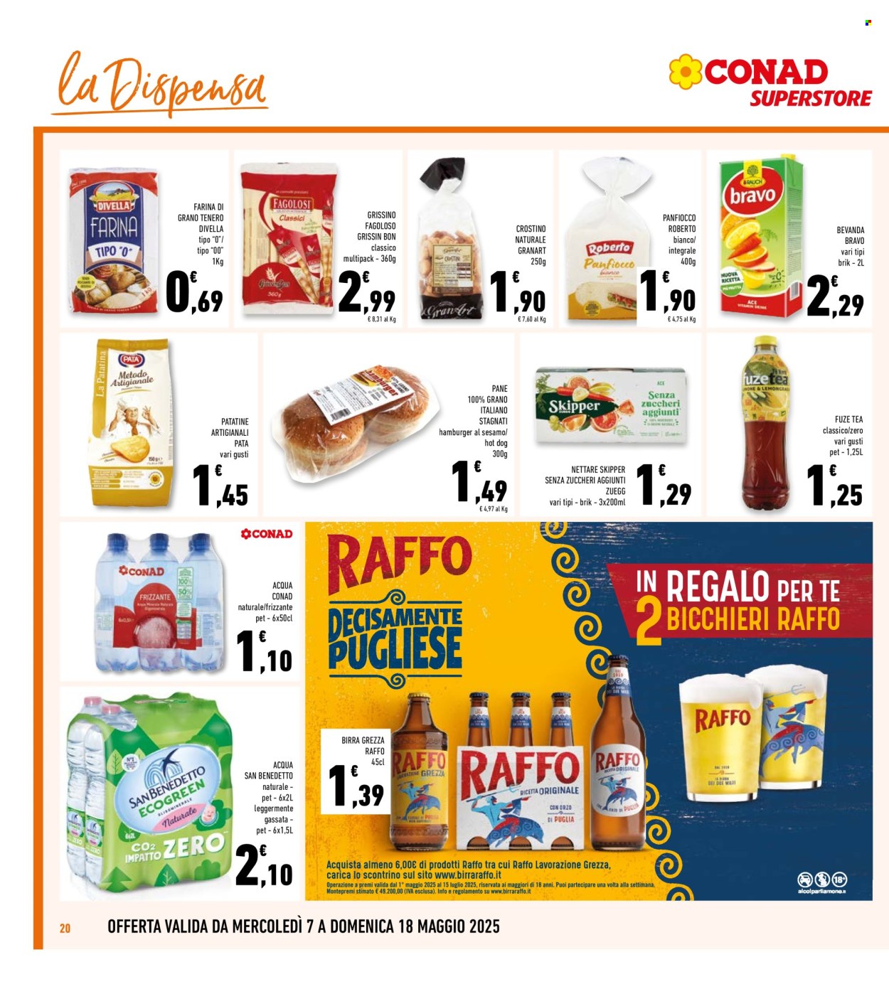 Volantino Conad Superstore - 7/5/2025 - 18/5/2025. Pagina 1