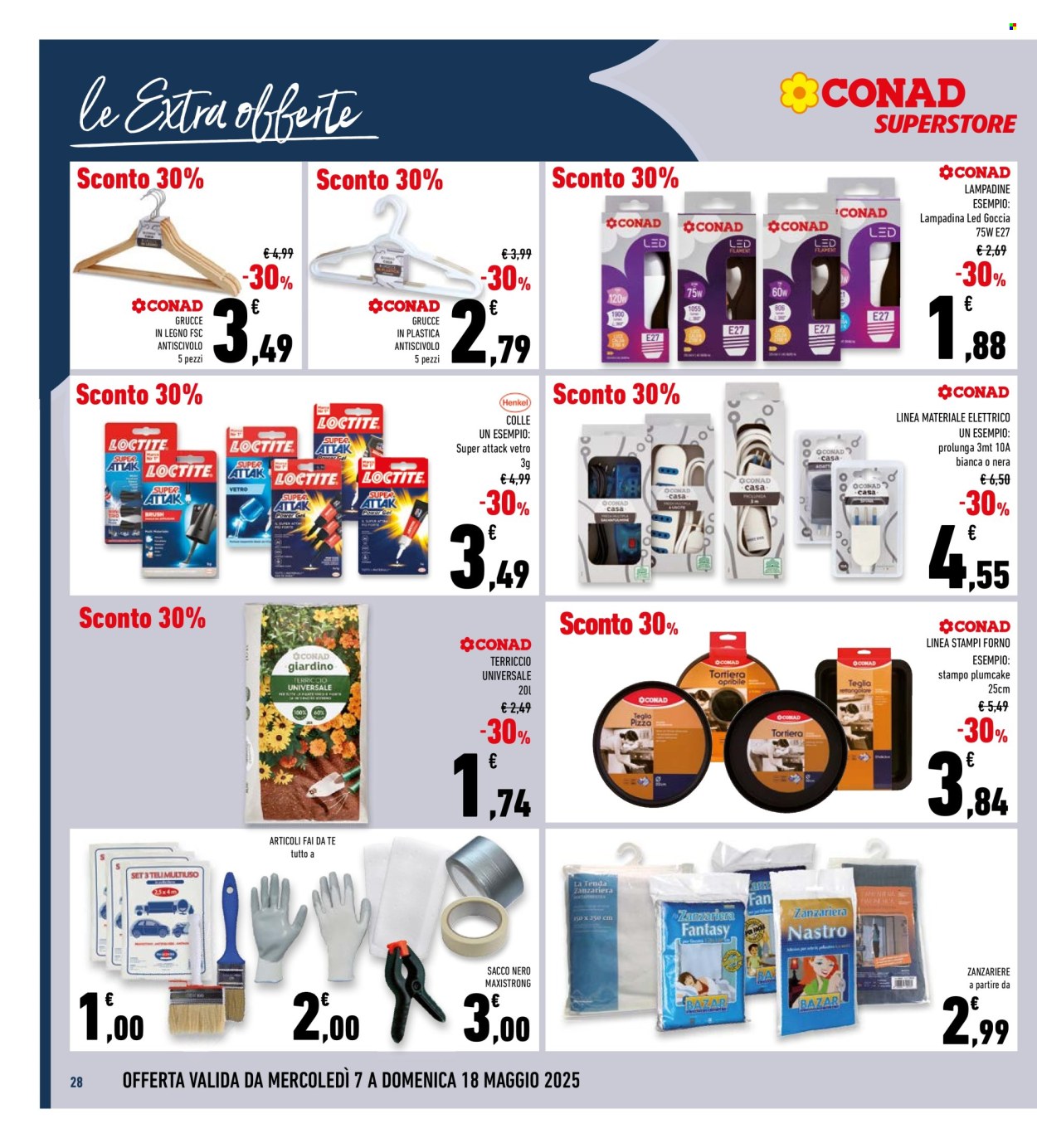 Volantino Conad Superstore - 7/5/2025 - 18/5/2025. Pagina 1