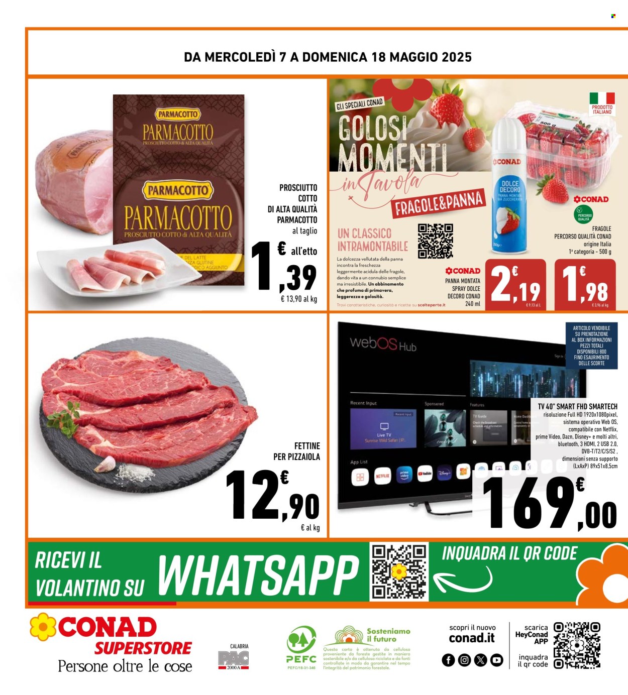 Volantino Conad Superstore - 7/5/2025 - 18/5/2025. Pagina 1