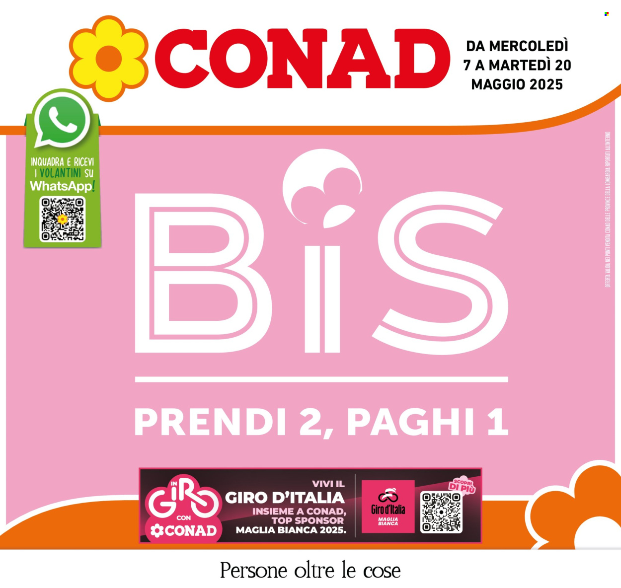 Volantino Conad - 7/5/2025 - 20/5/2025. Pagina 1