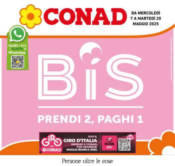 Volantino Conad - 7/5/2025 - 20/5/2025.