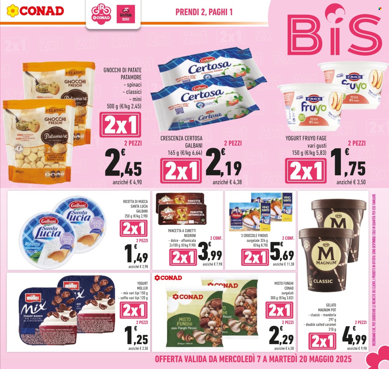 Volantino Conad - 7/5/2025 - 20/5/2025. Pagina 1