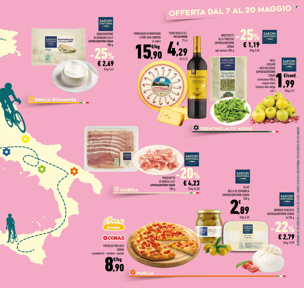 Volantino Conad - 7/5/2025 - 20/5/2025. Pagina 1