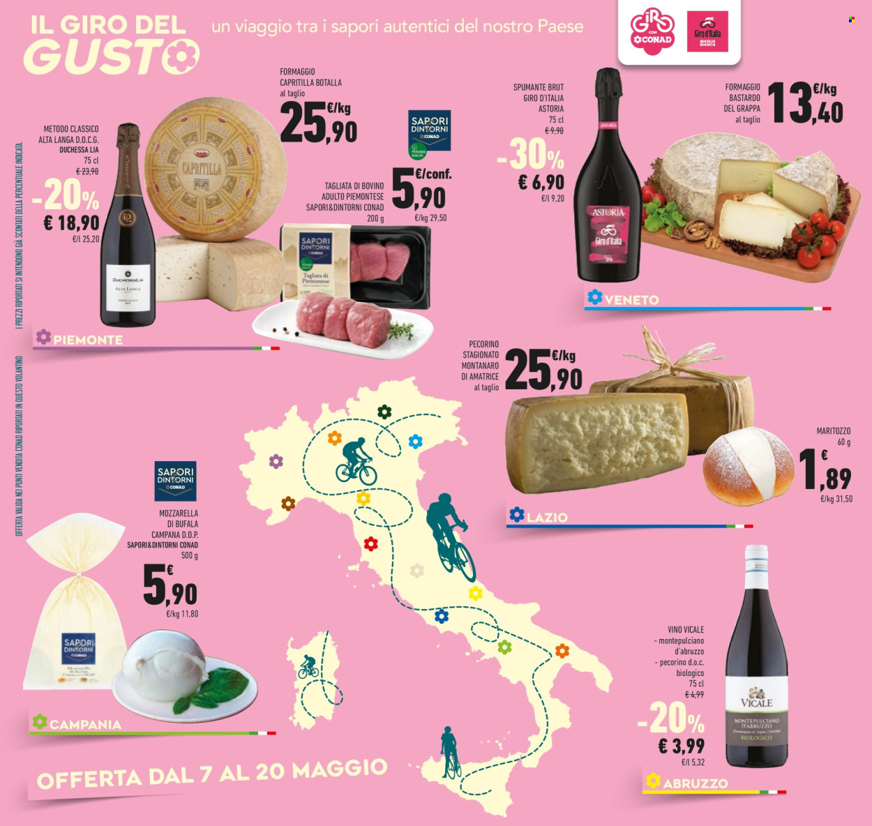 Volantino Conad - 7/5/2025 - 20/5/2025. Pagina 1