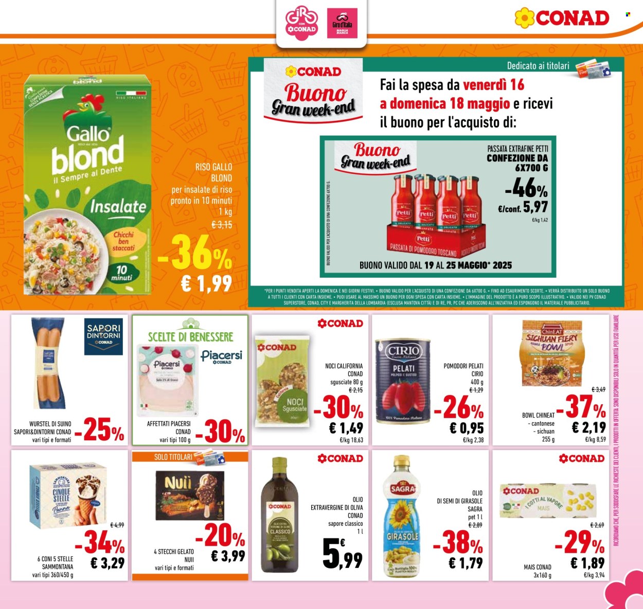 Volantino Conad - 7/5/2025 - 20/5/2025. Pagina 1