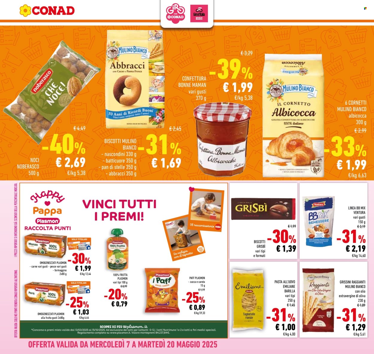 Volantino Conad - 7/5/2025 - 20/5/2025. Pagina 1