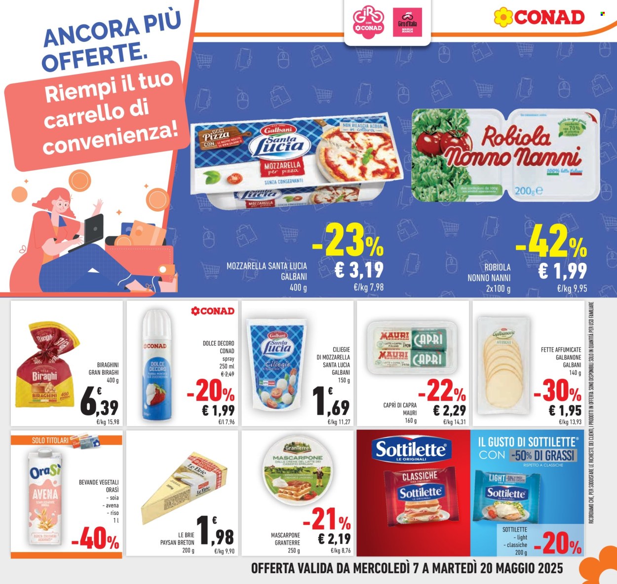 Volantino Conad - 7/5/2025 - 20/5/2025. Pagina 1