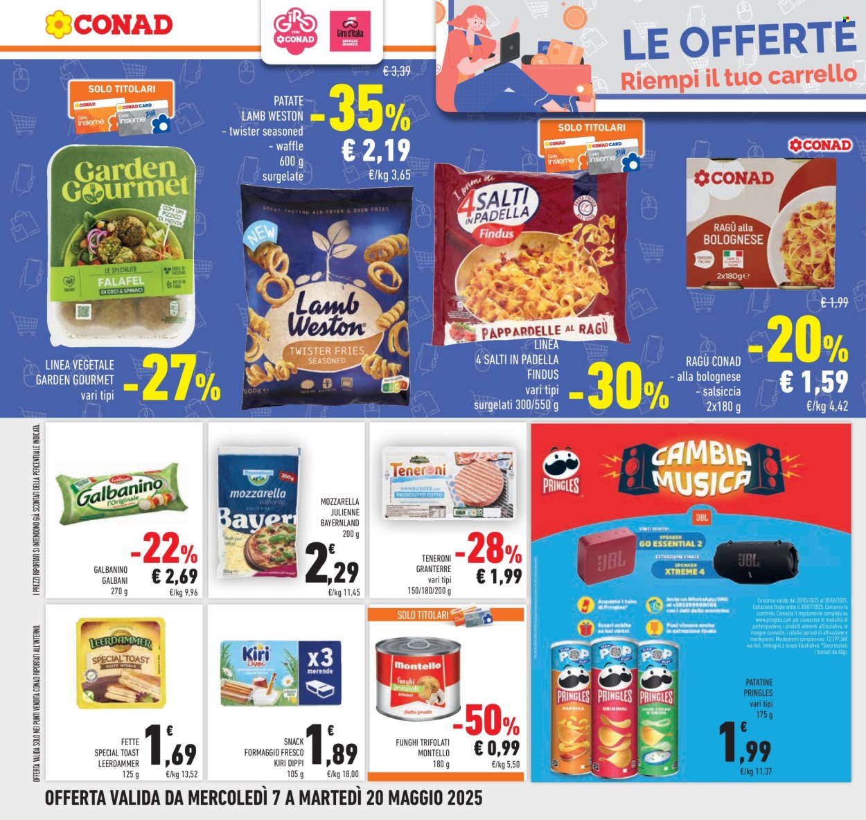 Volantino Conad - 7/5/2025 - 20/5/2025. Pagina 1