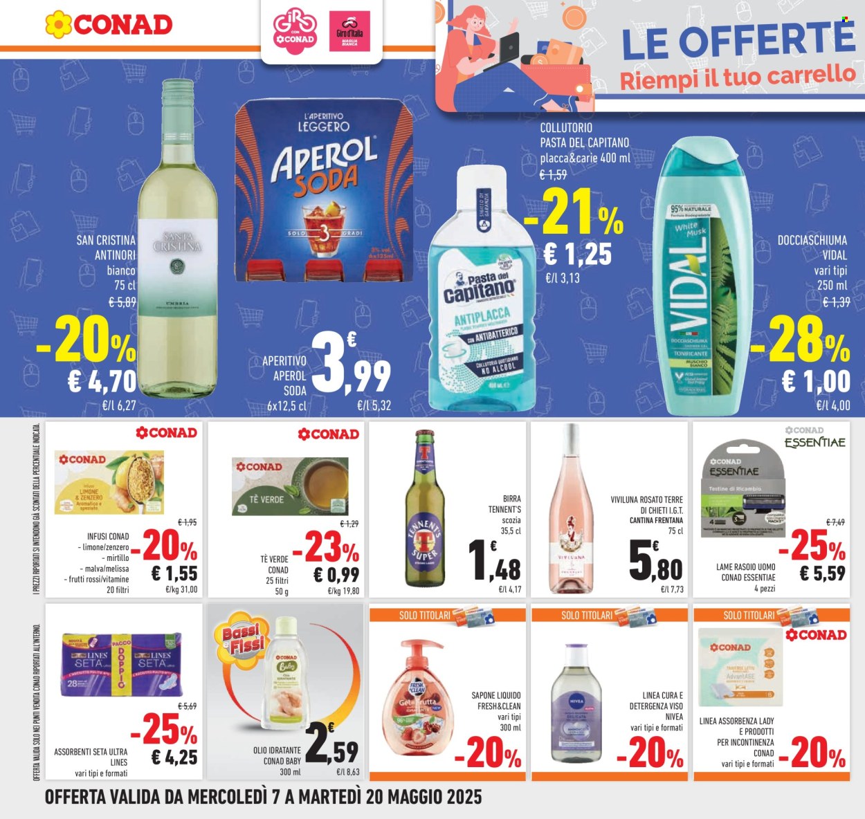 Volantino Conad - 7/5/2025 - 20/5/2025. Pagina 1
