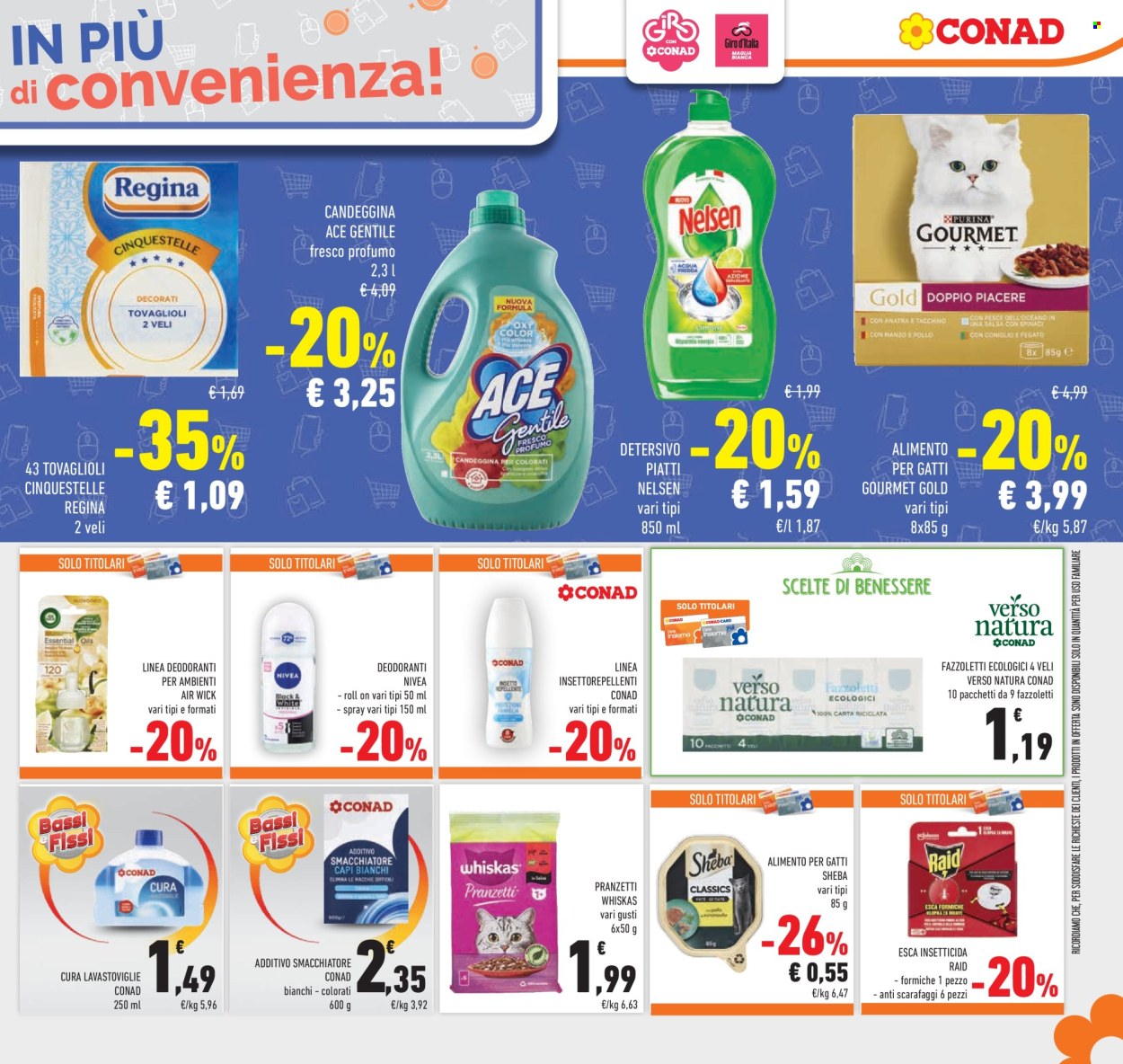Volantino Conad - 7/5/2025 - 20/5/2025. Pagina 1