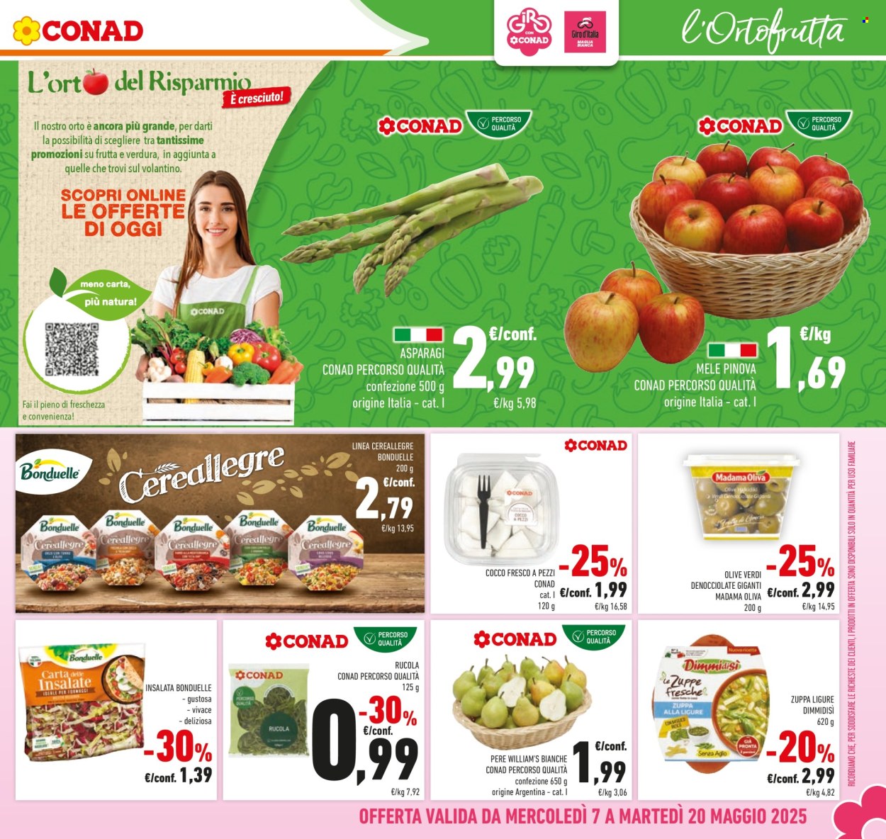 Volantino Conad - 7/5/2025 - 20/5/2025. Pagina 1