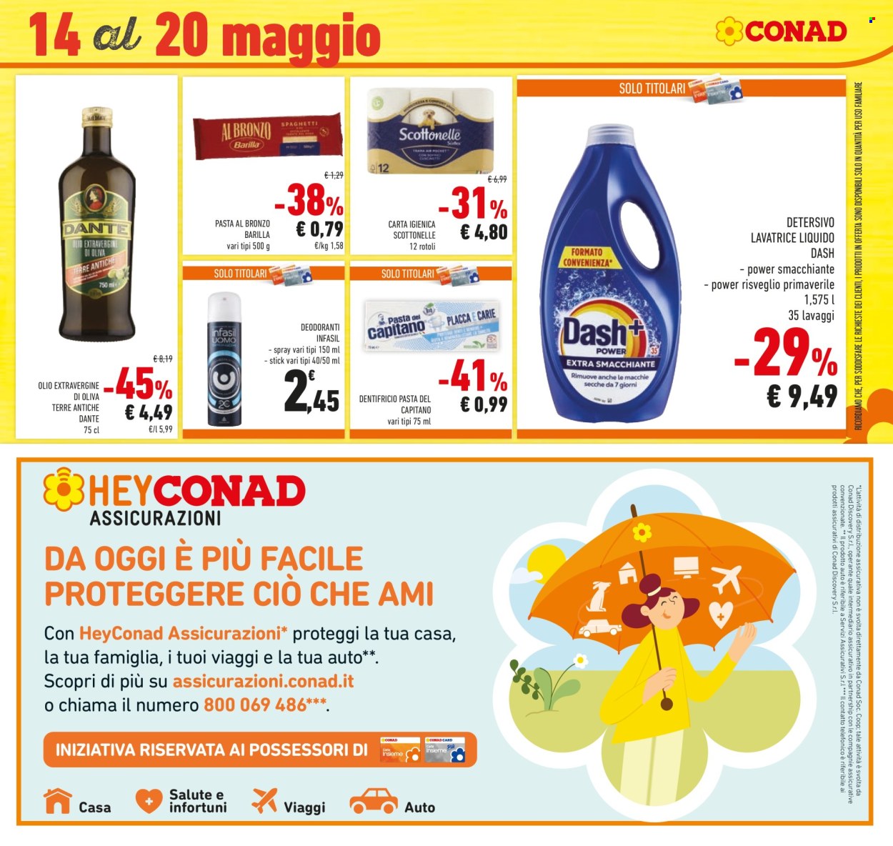 Volantino Conad - 7/5/2025 - 20/5/2025. Pagina 1