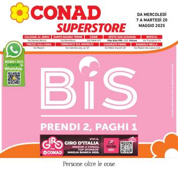 Volantino Conad Superstore - 7/5/2025 - 20/5/2025.
