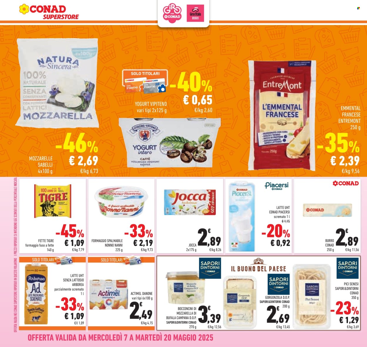 Volantino Conad Superstore - 7/5/2025 - 20/5/2025. Pagina 1