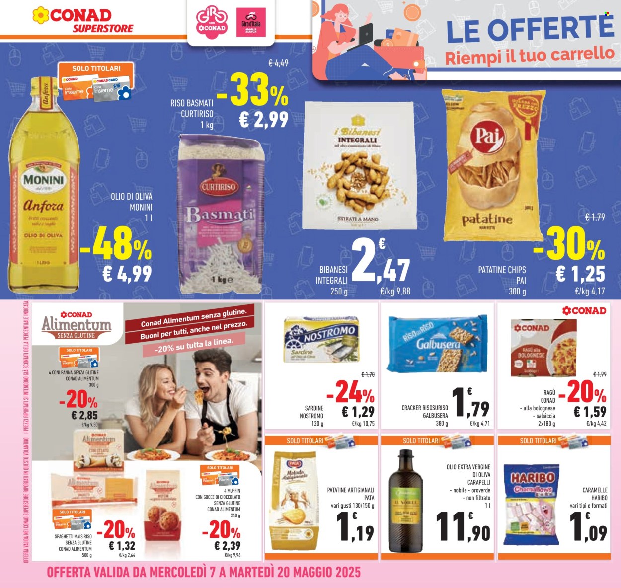 Volantino Conad Superstore - 7/5/2025 - 20/5/2025. Pagina 1