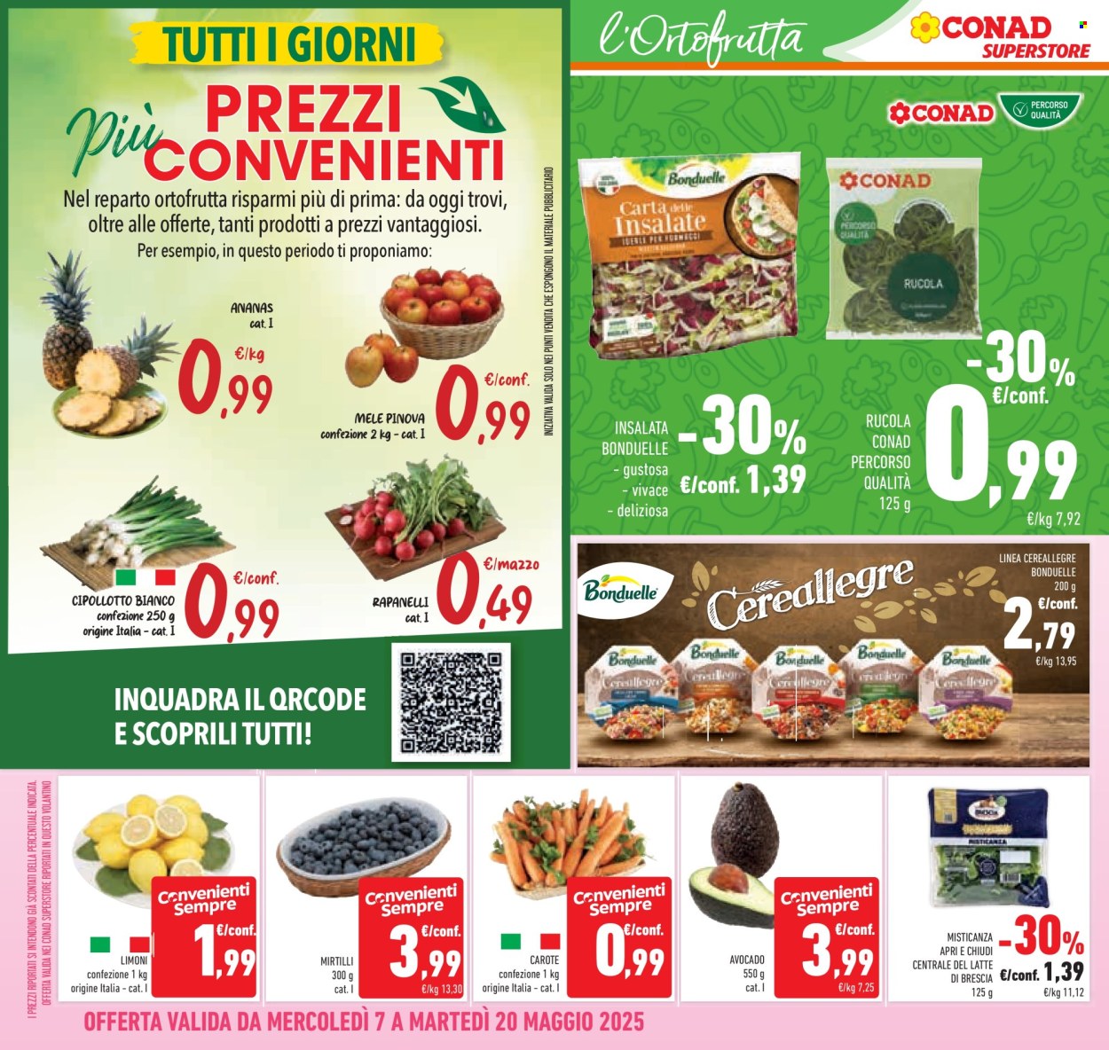 Volantino Conad Superstore - 7/5/2025 - 20/5/2025. Pagina 1