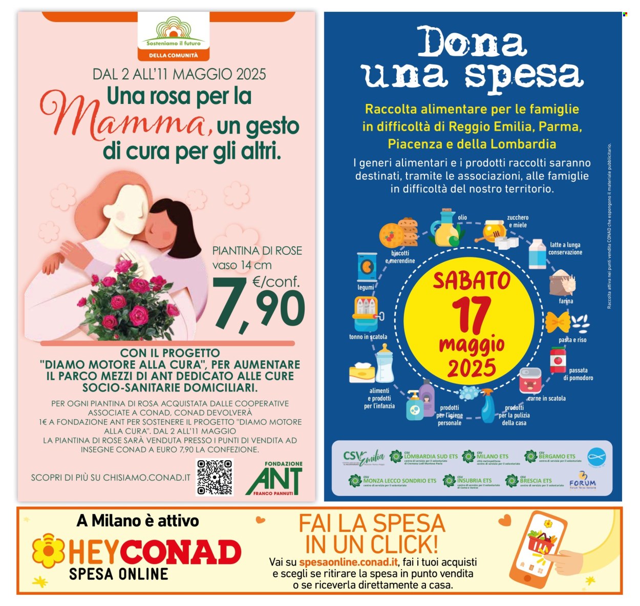 Volantino Conad - 7/5/2025 - 20/5/2025. Pagina 1