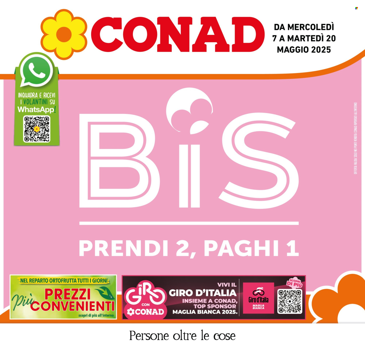 Volantino Conad - 7/5/2025 - 20/5/2025. Pagina 1