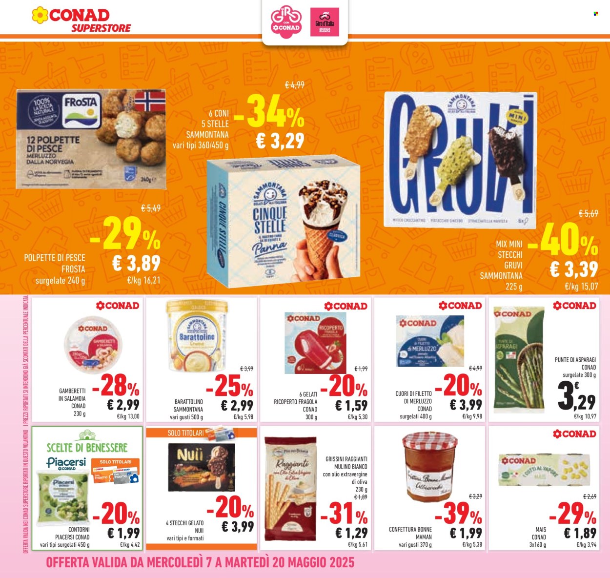 Volantino Conad Superstore - 7/5/2025 - 20/5/2025. Pagina 1
