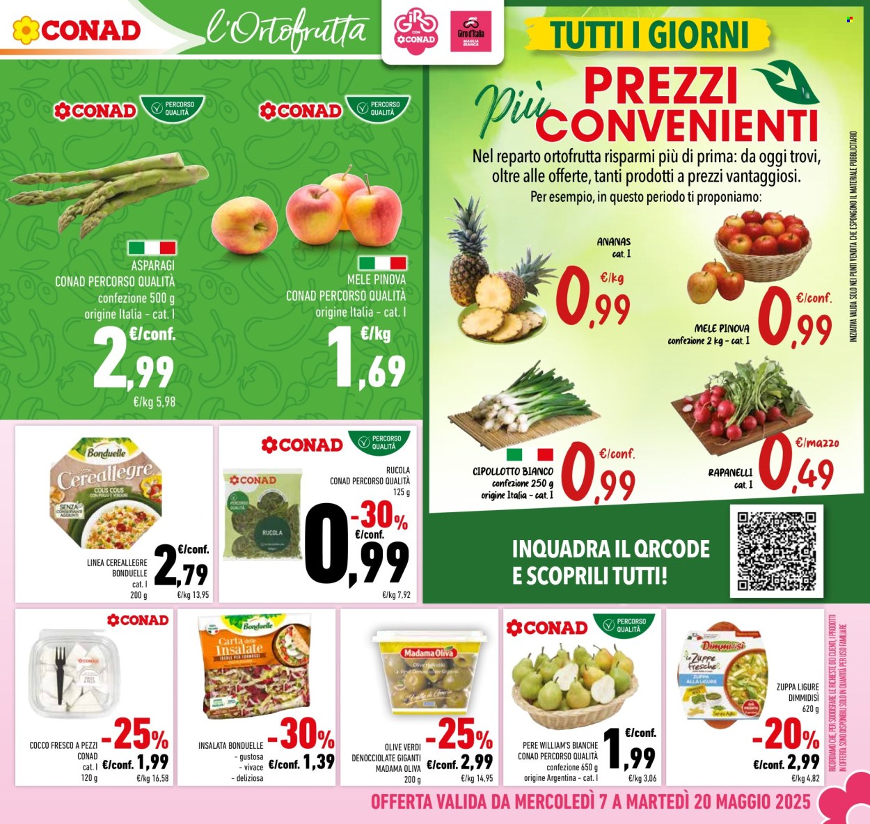 Volantino Conad - 7/5/2025 - 20/5/2025. Pagina 1