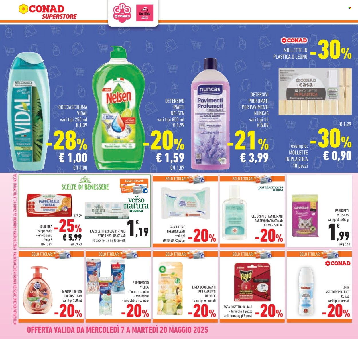 Volantino Conad Superstore - 7/5/2025 - 20/5/2025. Pagina 1