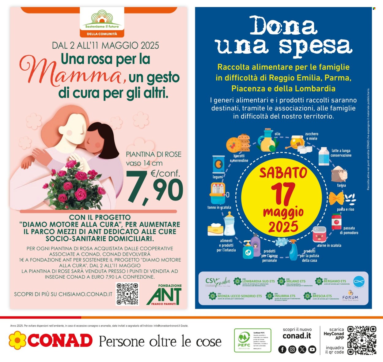 Volantino Conad - 7/5/2025 - 20/5/2025. Pagina 1