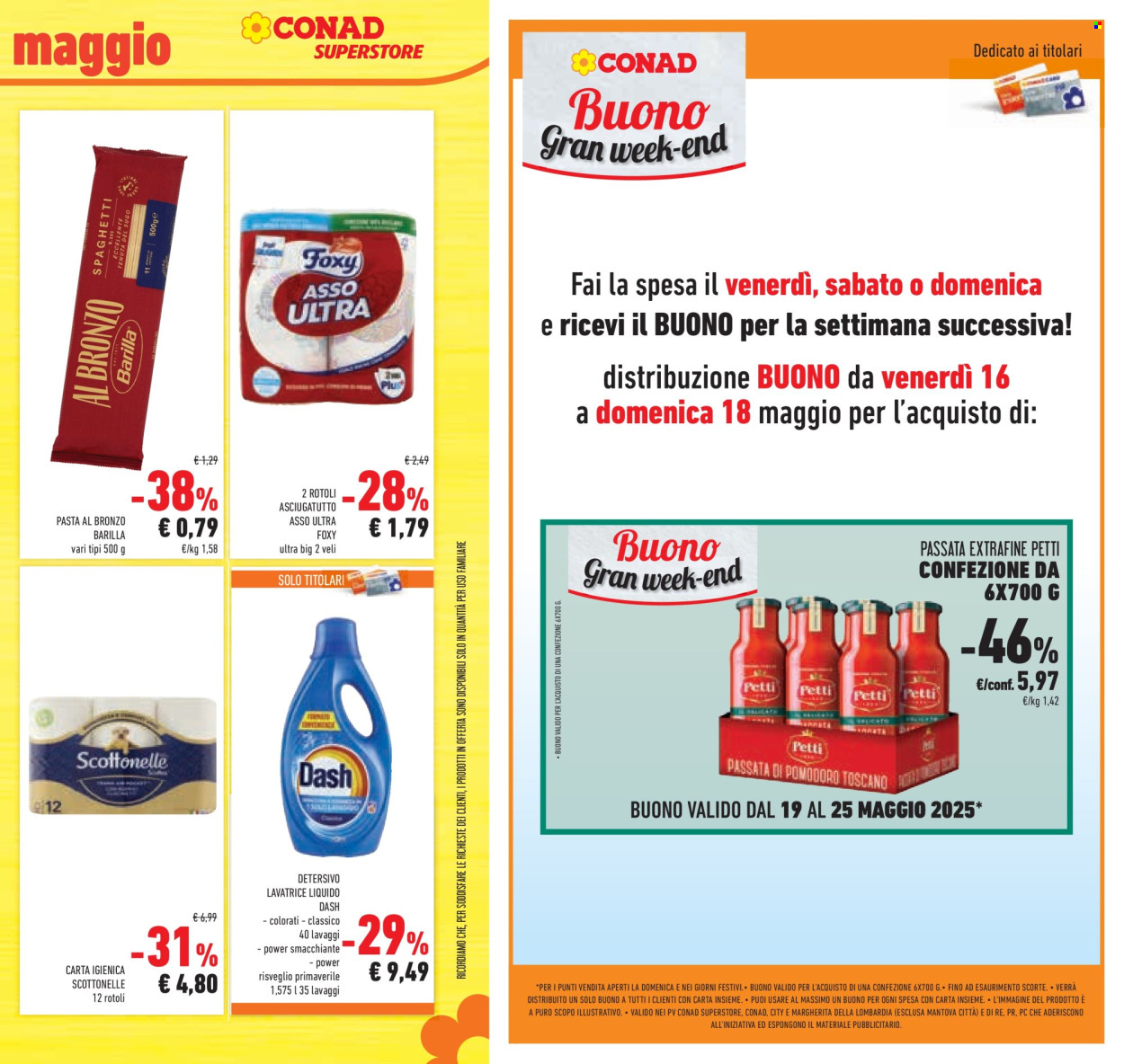Volantino Conad Superstore - 7/5/2025 - 20/5/2025. Pagina 1